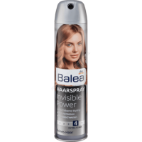 Лак для волос "Невидимая сила", фиксация 4 - Balea Haarspray Invisible Power 300мл