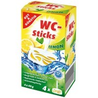 Купить Освежитель для унитаза Лимонная Свежесть Gut&Günstig WC Sticks 4 шт - с доставкой по Украине
