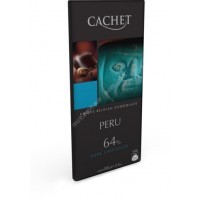 Шоколад Cachet Cachet Dark Peru 64% (100г)