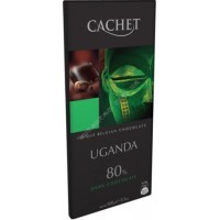 Шоколад Cachet Dark Uganda 80% (100г)