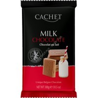 Купить Шоколад Cachet Milk Chocolate 32% (300г) - с доставкой по Украине