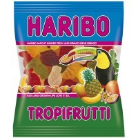 Купить Жевательный мармелад Haribo TROPIFRUTTI (175г) (желейки харибо) - с доставкой по Украине