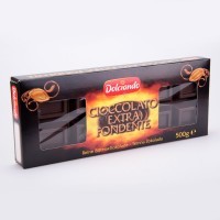 Черный шоколад Dolciando Cioccolato Extra Fondente 500г
