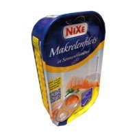 Купить Филе скумбрии в подсолнечном масле Nixe Mackerel fillets in Sonnenblumenol 125г - с доставкой по Украине