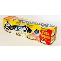 Купить Тунец в оливковом масле Nostromo (Ностромо) высший сорт 8шт по 80гр ж/б - с доставкой по Украине