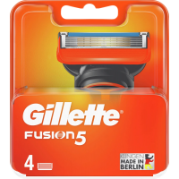 Сменные картриджи (кассеты) Gillette Fusion 5, 4 шт - 7702018561841