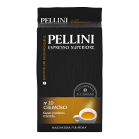 Кава Pellini Espresso Superiore Cremoso Gusto morbido, rotondo №20 мелена 250г