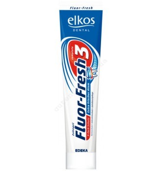 Купить Зубная паста elkos Zahngel Fluor-Fresh освежающая - с доставкой по Украине