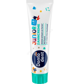 Купить Детская зубная паста после 6 лет Dontodent Junior 100мл - с доставкой по Украине