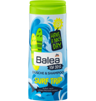 Купить Детский шампунь и гель для душа Balea for Boys SURF TRIP 300мл - с доставкой по Украине