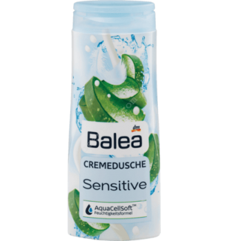 Купить Гель-крем для душа для чувствительной кожи Balea Sensitive mit Aloe Vera 300мл - с доставкой по Украине