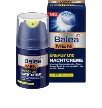 Купить Интенсивный дневной крем для лица Balea men Energy Q10, 50 мл - с доставкой по Украине