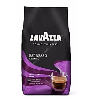 Купить Кофе в зернах Lavazza Espresso Cremoso (1кг) - с доставкой по Украине