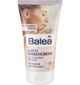 Купить Крем для очищения кожи лица с миндальным маслом Balea Sanfte Waschcteme 150мл - с доставкой по Украине