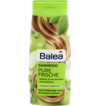 Купить Шампунь для жирных волос с сухими кончиками​ Balea Pure Frische 300мл - с доставкой по Украине