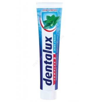 Купить Зубная паста Сильная мята Dentalux Complex 3 Mint Fresh 125 мл (125мл) - с доставкой по Украине