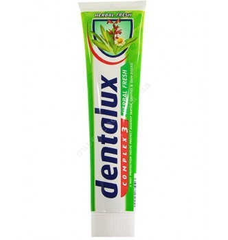Купить Зубная паста Свежесть трав Dentalux Complex 3 Krauter Fresh (125мл) - с доставкой по Украине