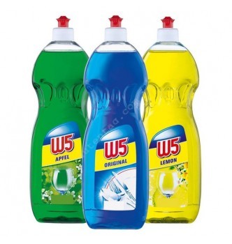 Купить Средство для мытья посуды W5 Spulmittel Sensitive, Original, Lemon 1л - с доставкой по Украине