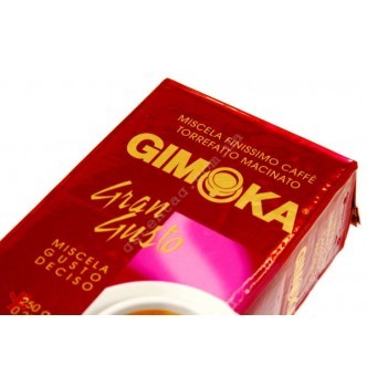 Купить Молотый итальянский кофе GIMOKA Gran Gusto 250гр - с доставкой по Украине