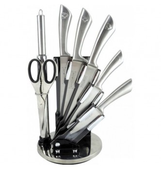 Купить Набор металлических ножей на подставке Royalty Line RL-KSS600 7pcs - с доставкой по Украине