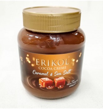 Купить Шоколадная паста с морской солью и карамелью Erikol Cocoa Creme Caramel Sea Salt - с доставкой по Украине