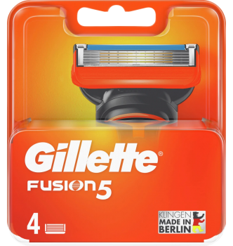 Купить Сменные картриджи (кассеты) Gillette Fusion 5, 4 шт - 7702018561841 - с доставкой по Украине