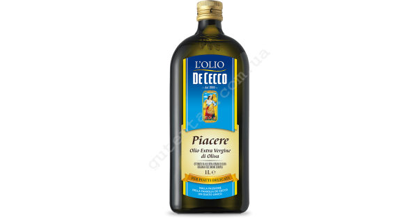 De Cecco Piacere Extra Virgin – нерафинированное оливковое масло высшей ...