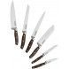 Набор ножей CS KOCH SYSTEME Solingen SOLTAU 12tlg Messerblock с кухонными принадлежностями и точилкой, 12 предметов